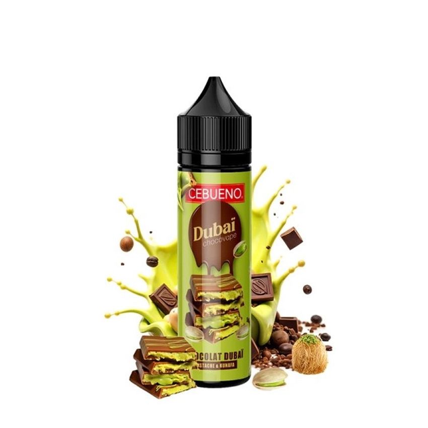 DUBAÏ CHOCOVAPE 0MG 50ML - CEBUENO
