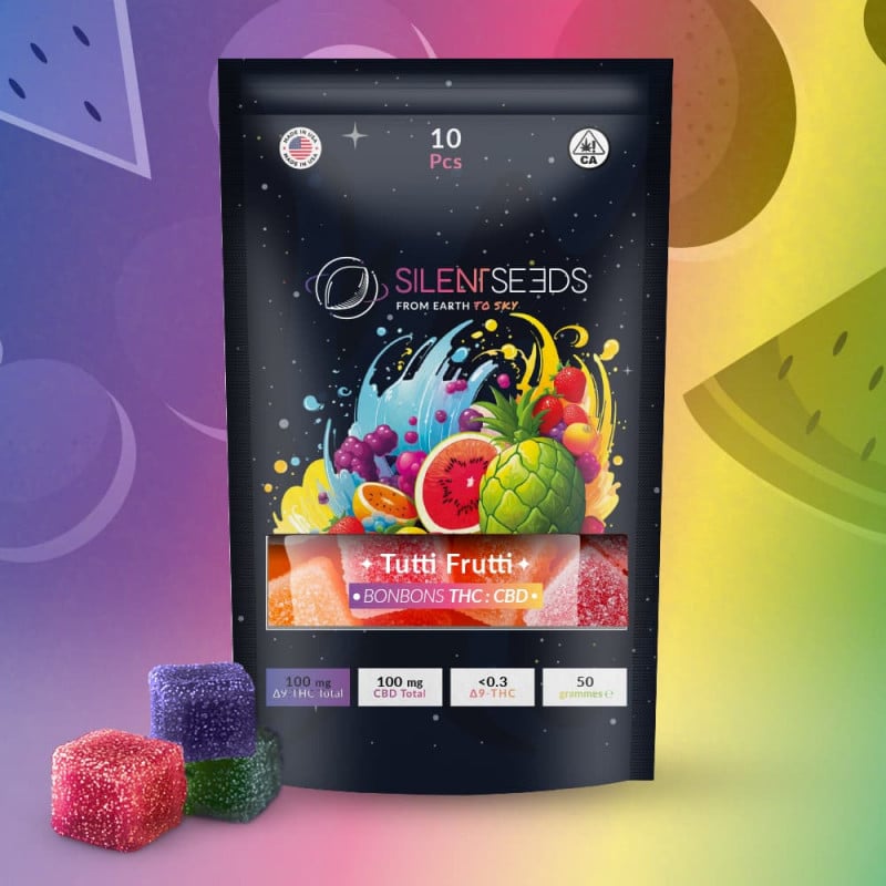 Gummies Delta 9 - THC - CBD - Tutti Fruti
