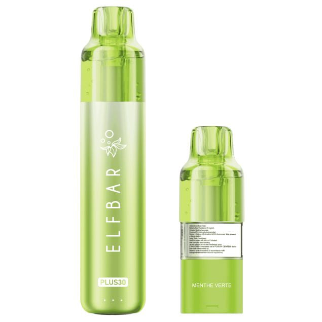 Elfbar Plus 30 - Kit- menthe verte