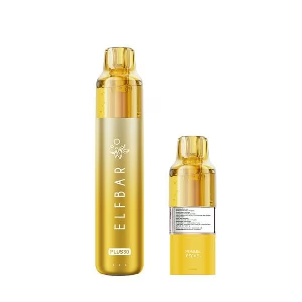 Elfbar Plus 30 - Kit- Pomme peche