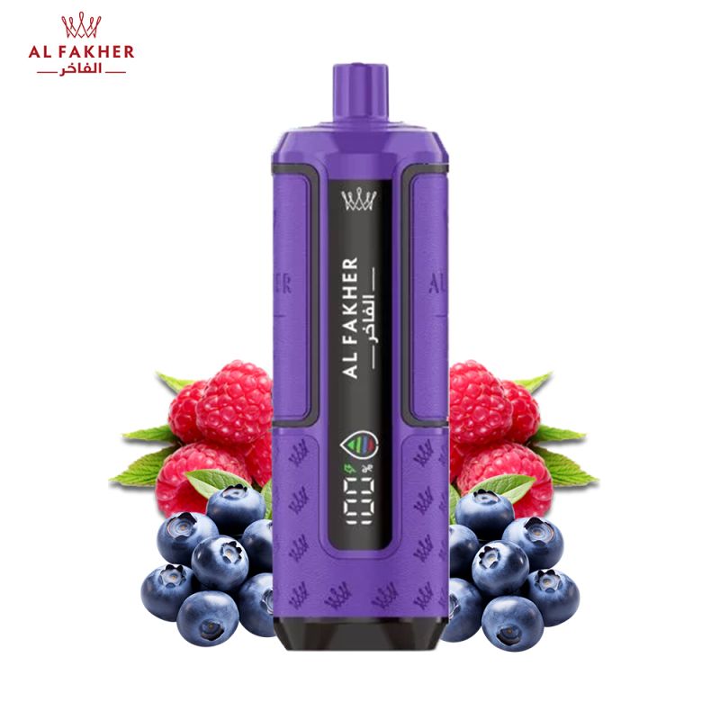 PUFF CROWN BAR 30K 2X10ML HYPERMAX ADVANCED - AL FAKHER - BLUEBERRY SOUR RASBERRY