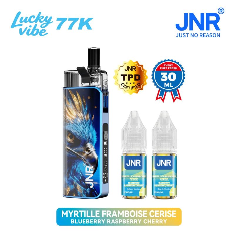 Lucky Vibe 77K - JNR- Blueberry Raspberry Cherry