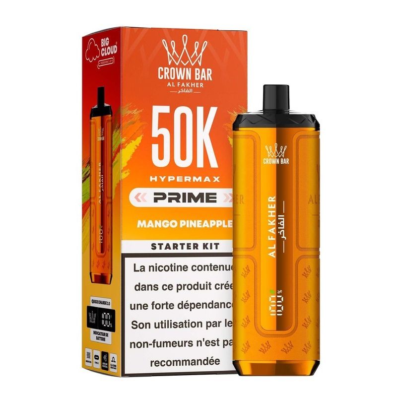 Hyper Max Prime 50K - Al Fakher - Mango Pineapple