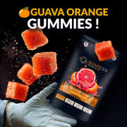 Gummies Delta 9 - THC - CBD - Guava Orange